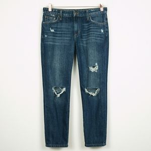 Joe's Jeans | Aura Destroyed Boyfriend Crop Jeans
